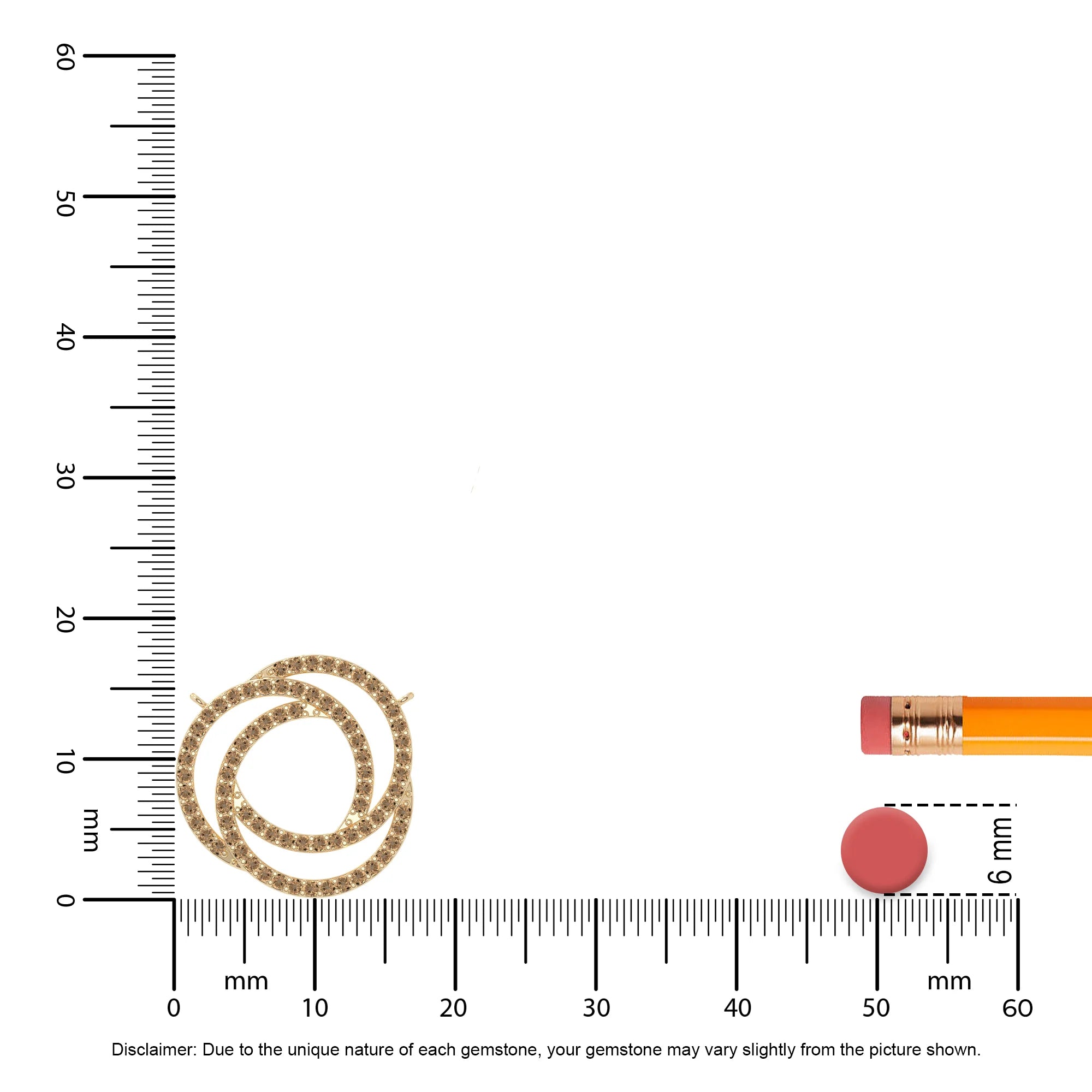 natural citrine infinity love knot necklaces in yellow gold vermeil 