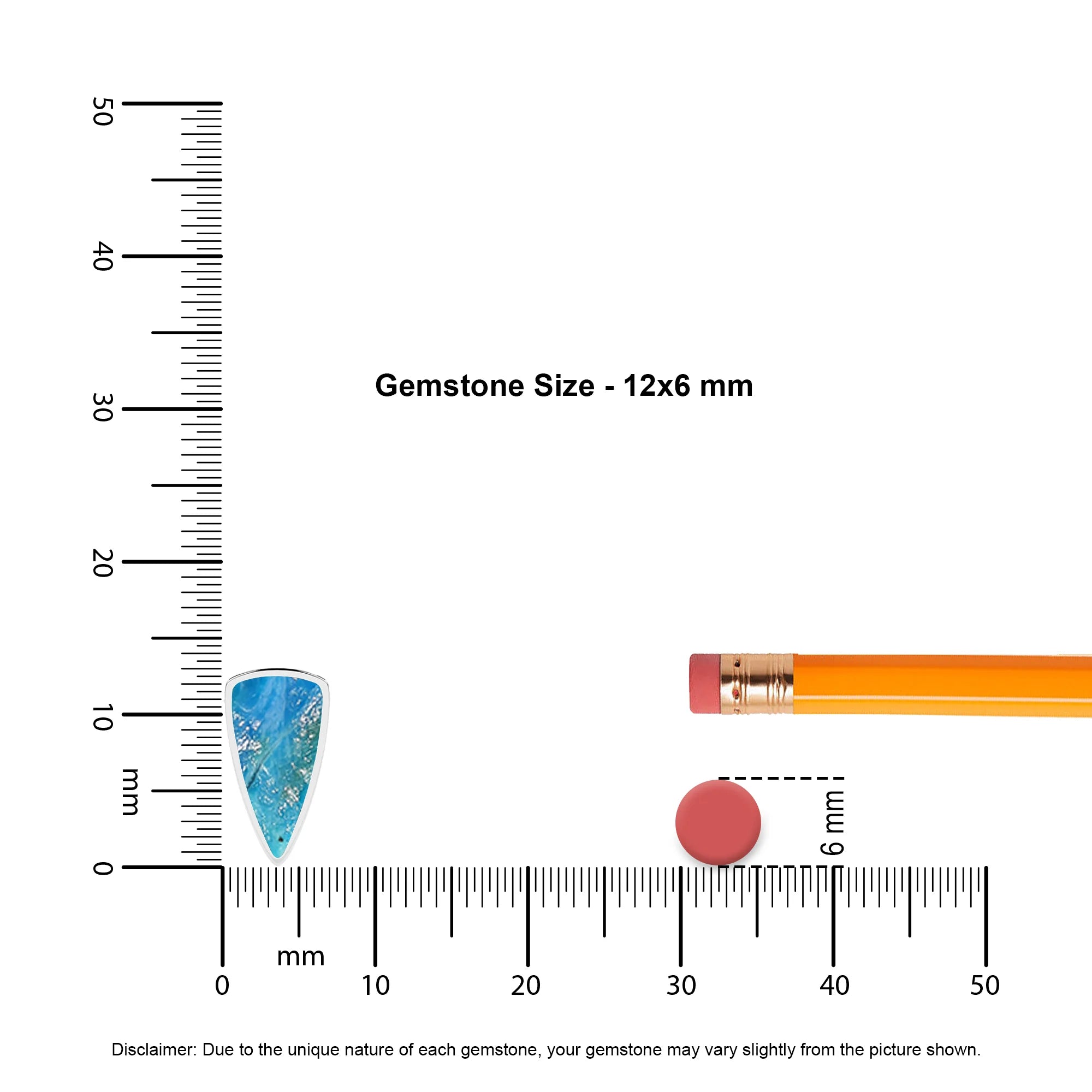 natural peruvian-opal bullet shape pendant necklace