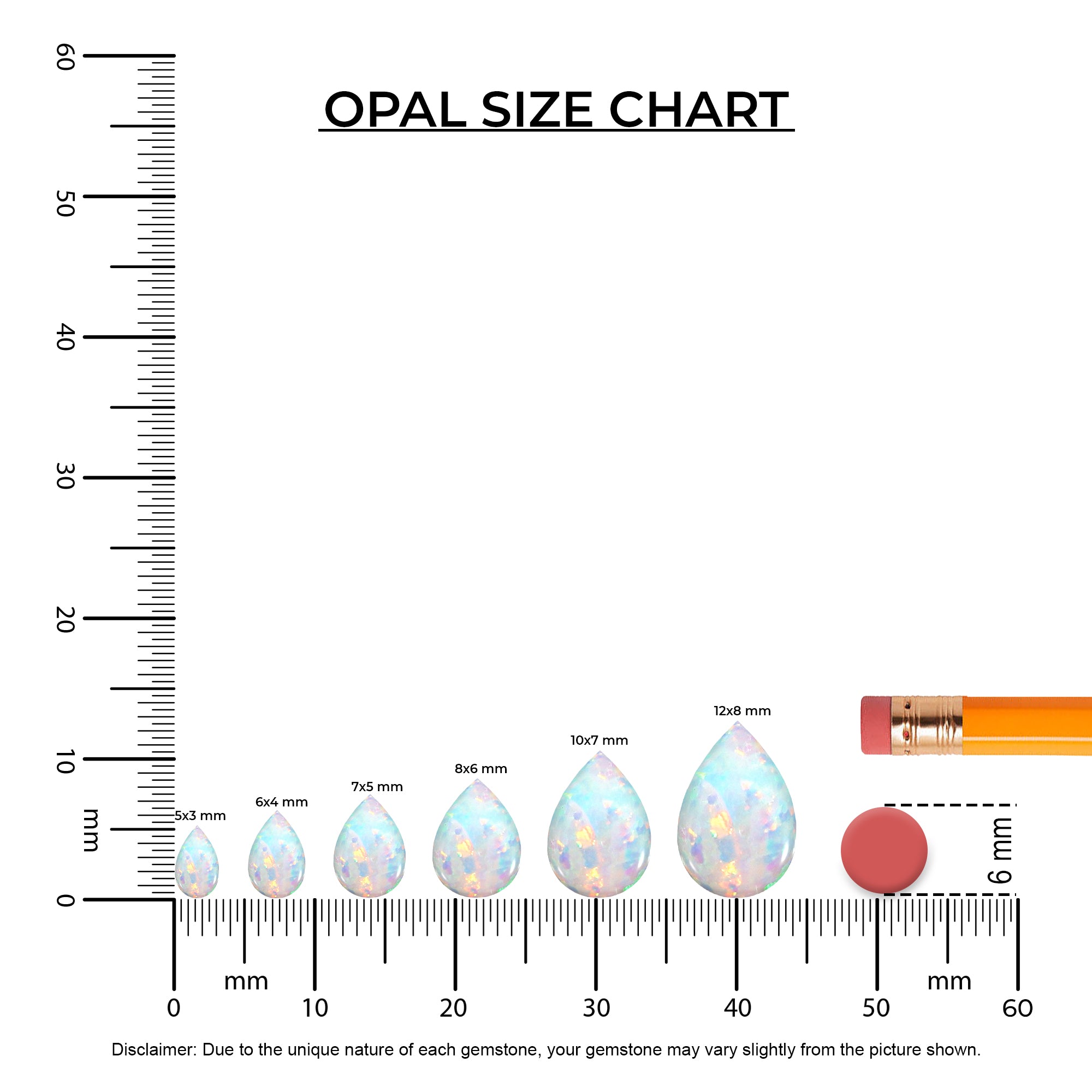 lab grown opal pear shape solitaire v-bale pendant necklace