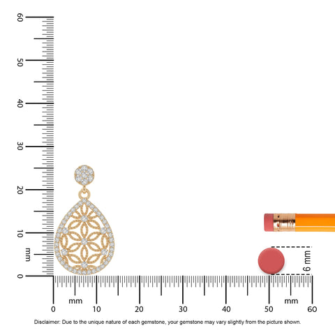 moissanite infinity love knot necklaces in yellow gold vermeil 