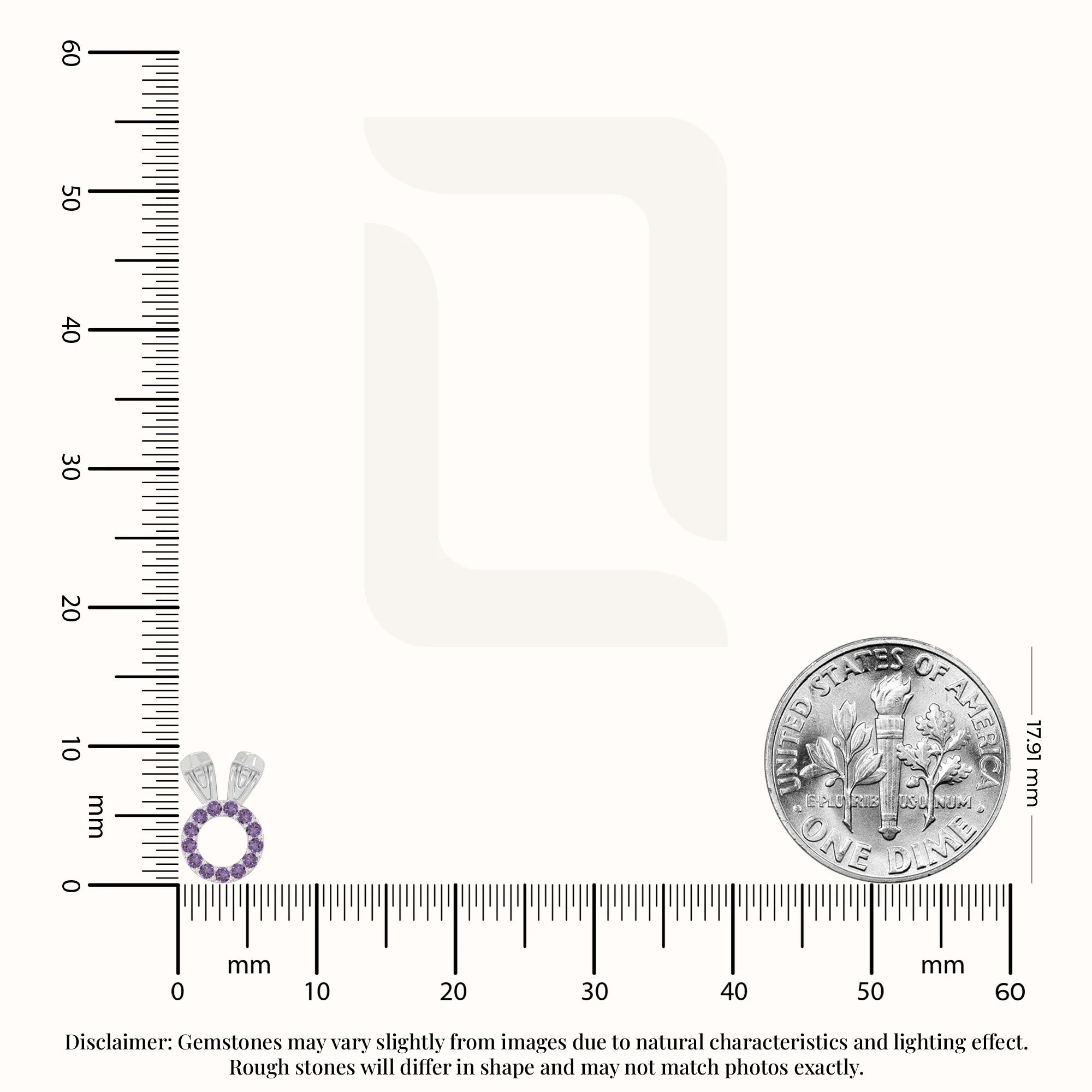 natural amethyst bunny-rabit stud earrings in sterling silver 