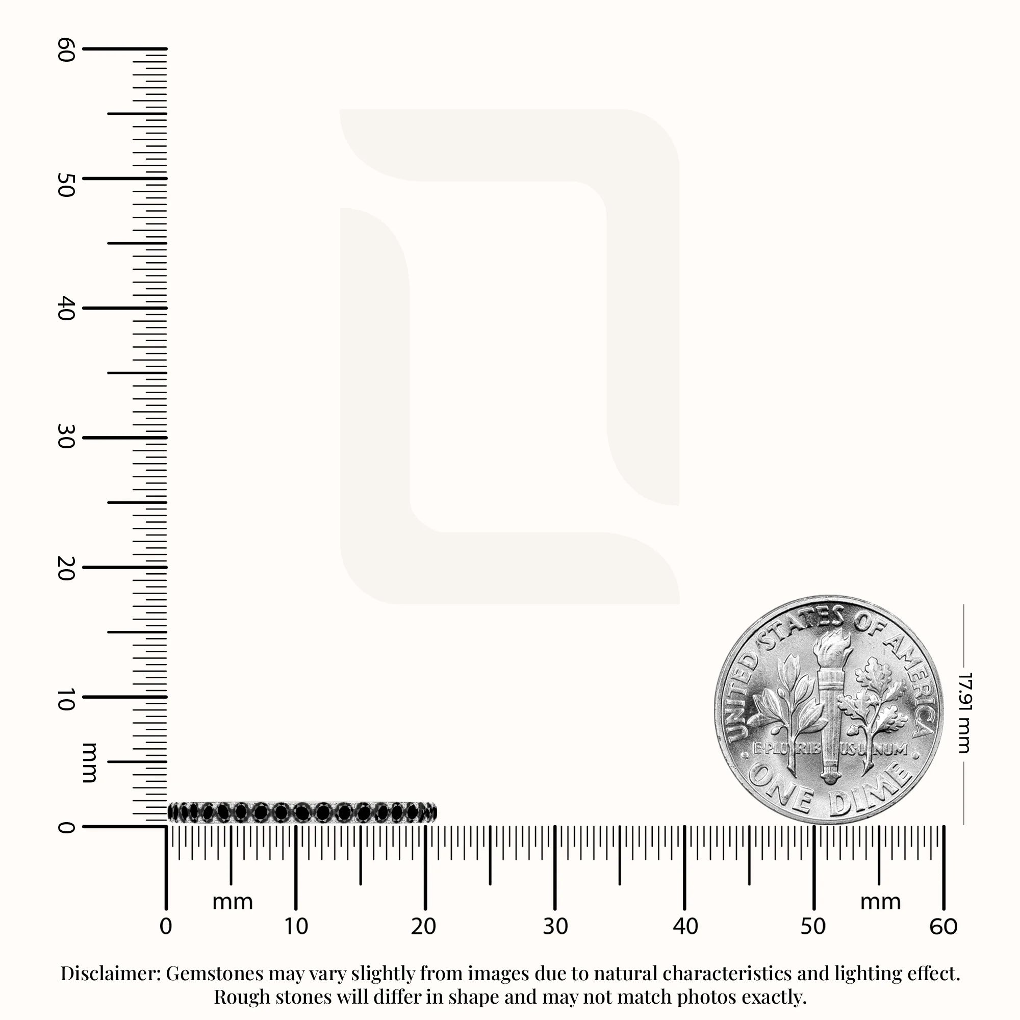 natural black onyx eternity band rings in sterling silver 