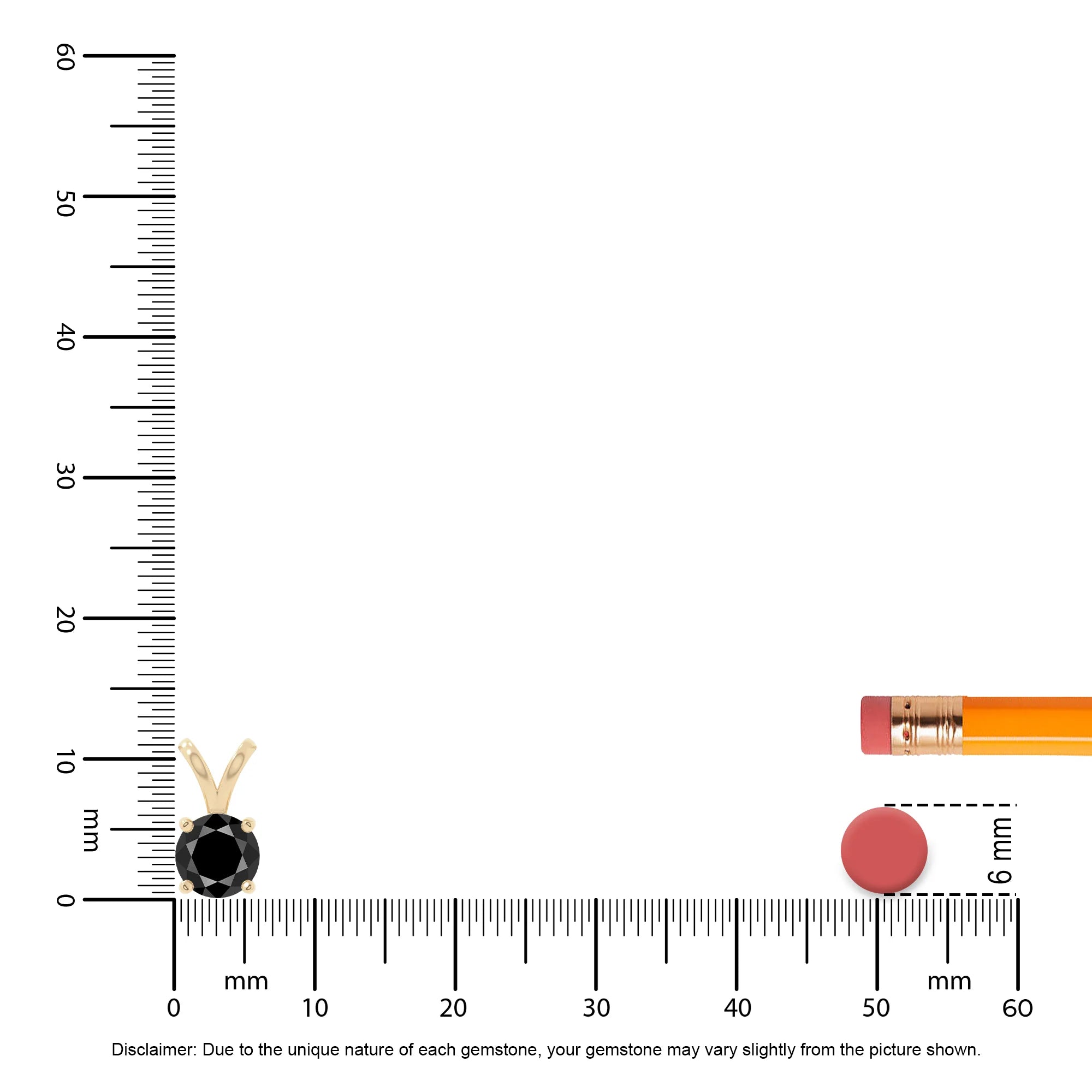 natural black-onyx v-bale solitaire necklaces in yellow gold vermeil 