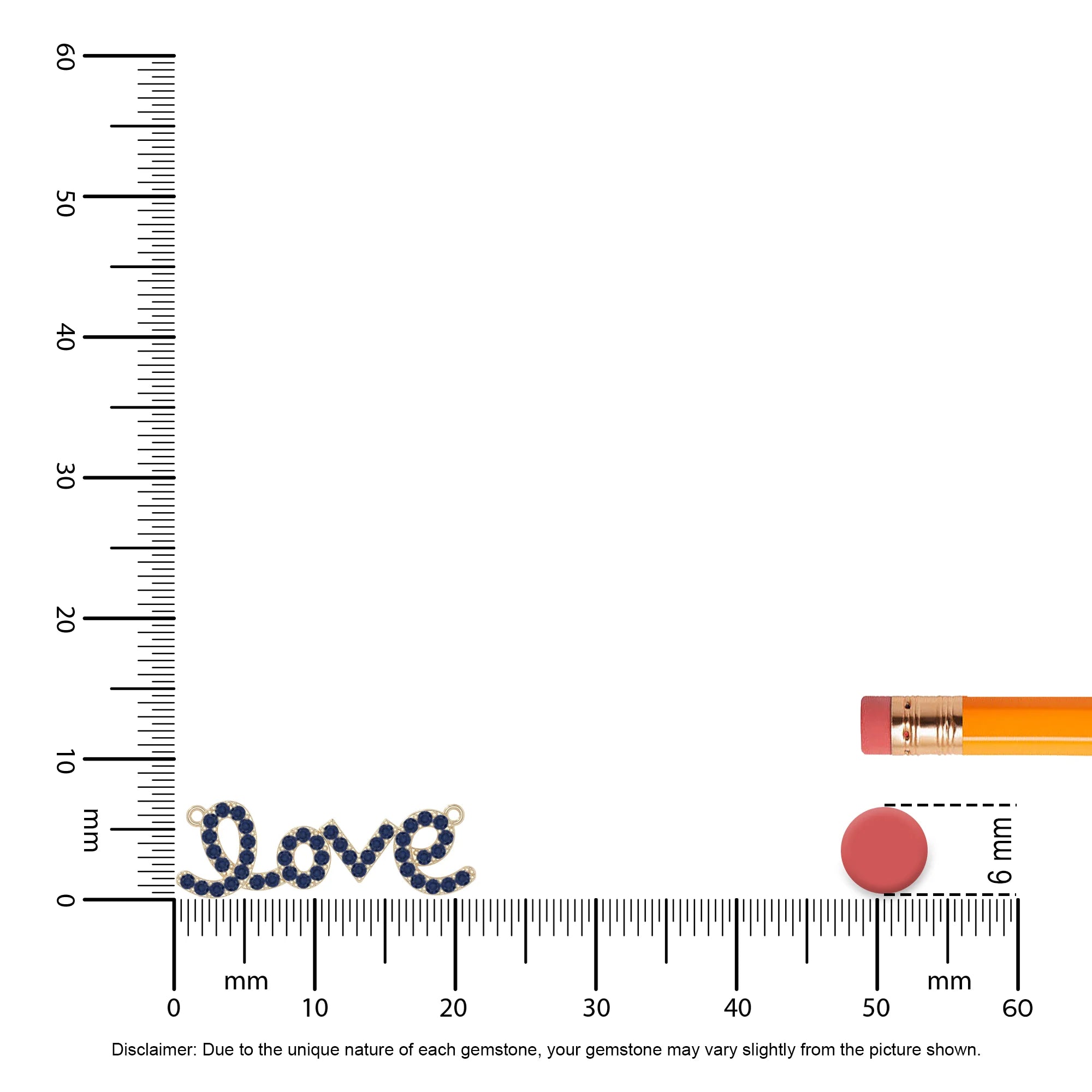 natural blue-sapphire infinity love knot necklaces in yellow gold vermeil 