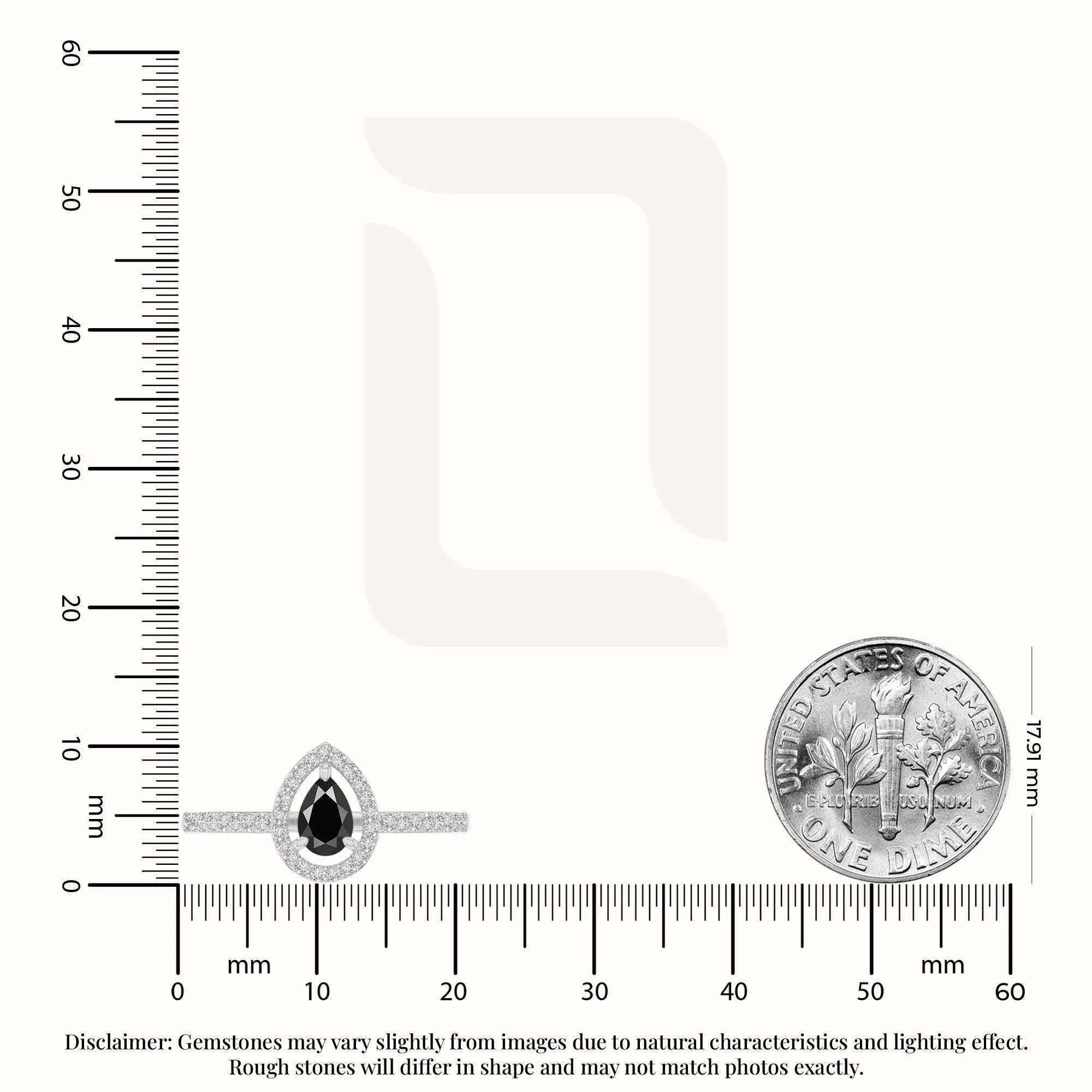 natural black onyx solitaire halo engagement rings in sterling silver 