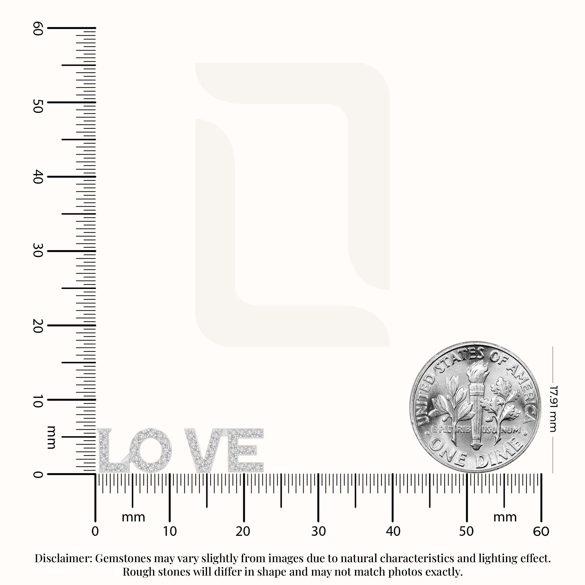 moissanite love stud earrings in sterling silver 