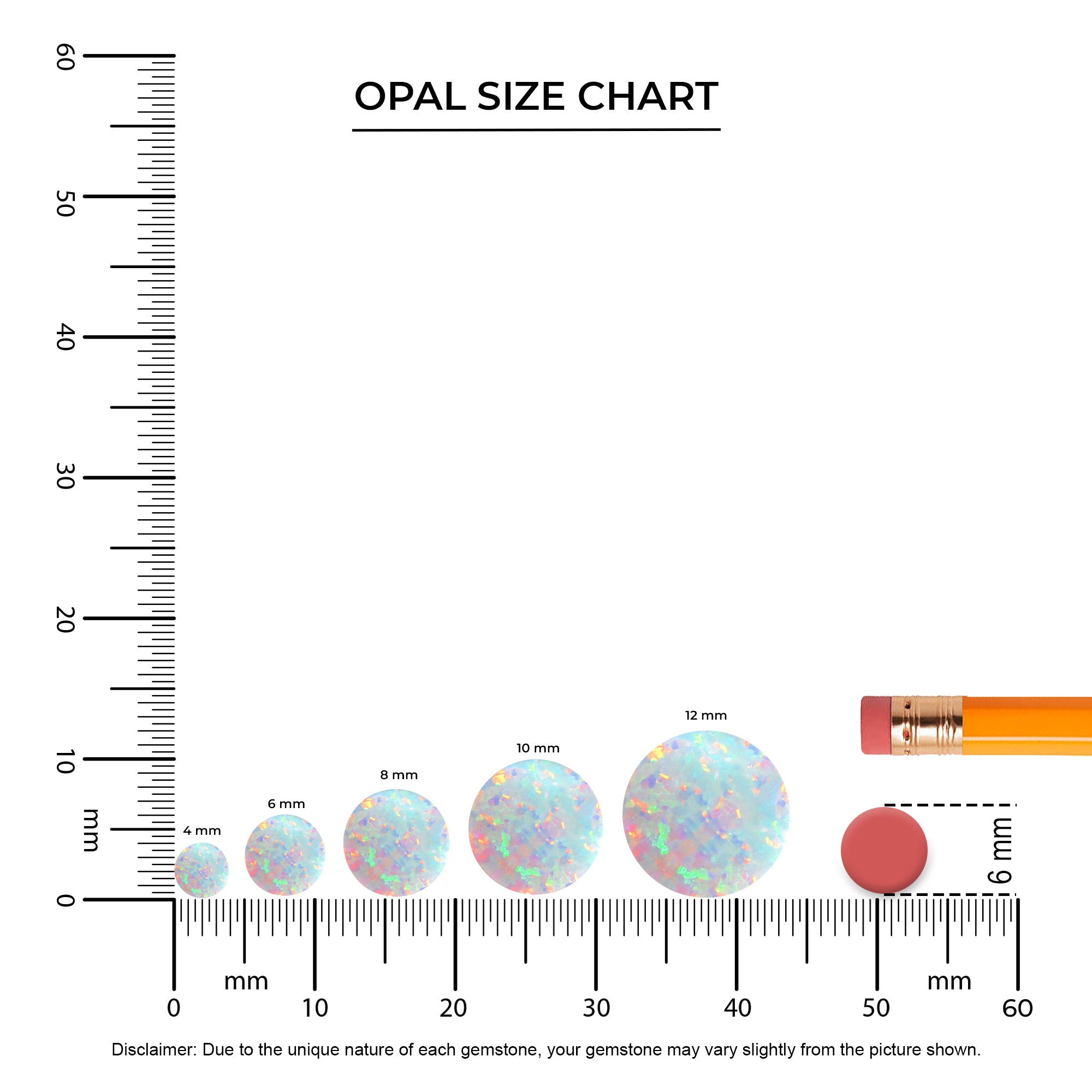 lab grown opal round shape solitaire v-bale pendant necklace