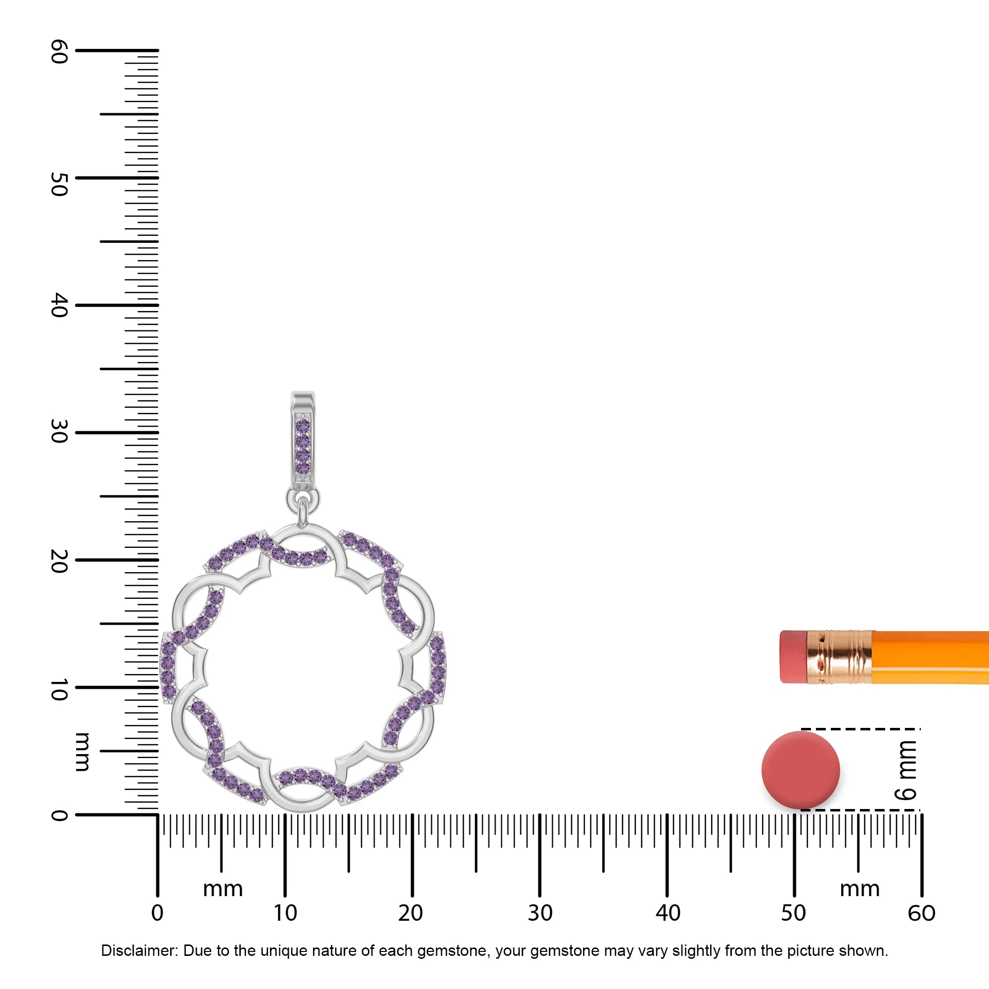 natural amethyst infinity love knot necklaces in sterling silver 