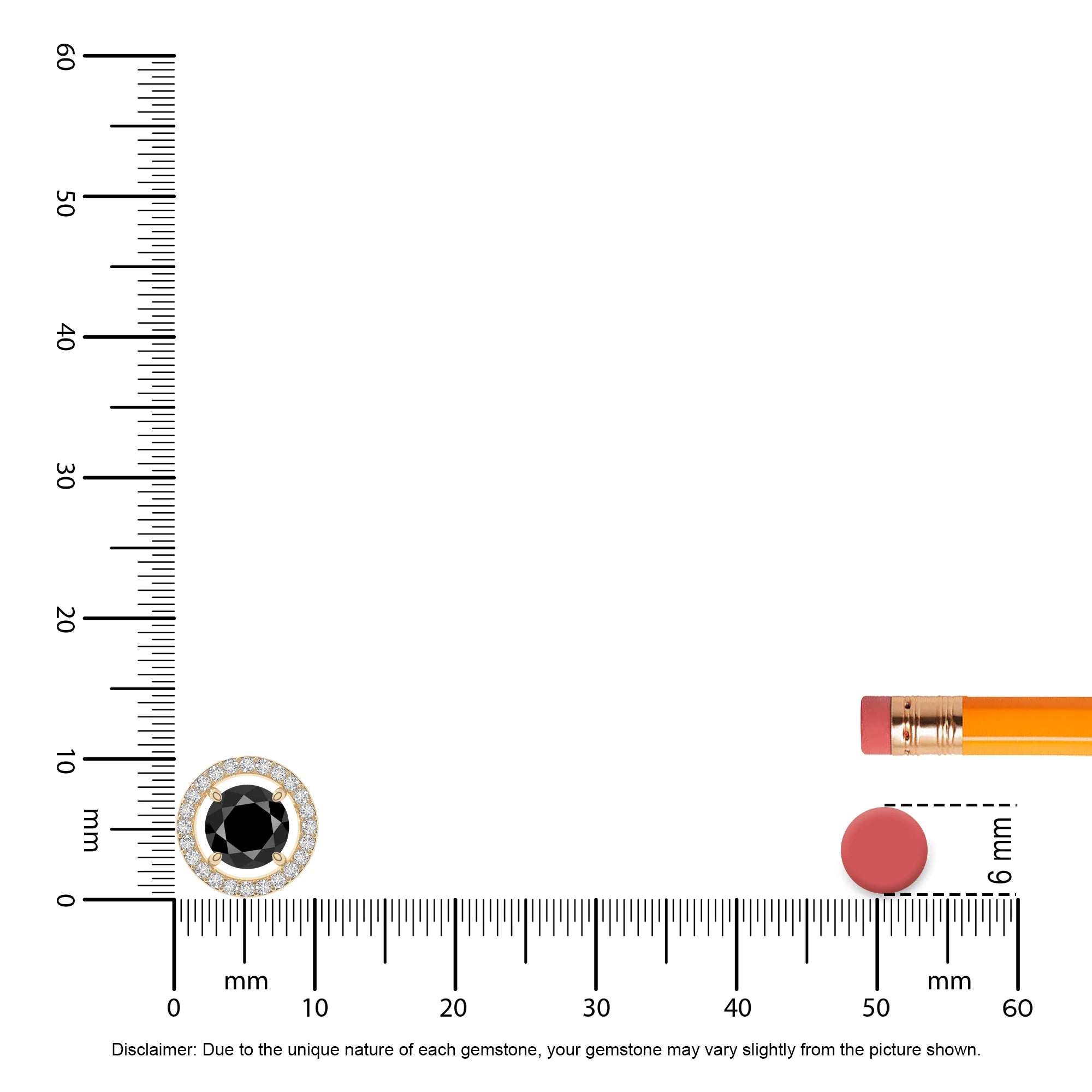 natural black-onyx solitaire halo necklaces in yellow gold vermeil 