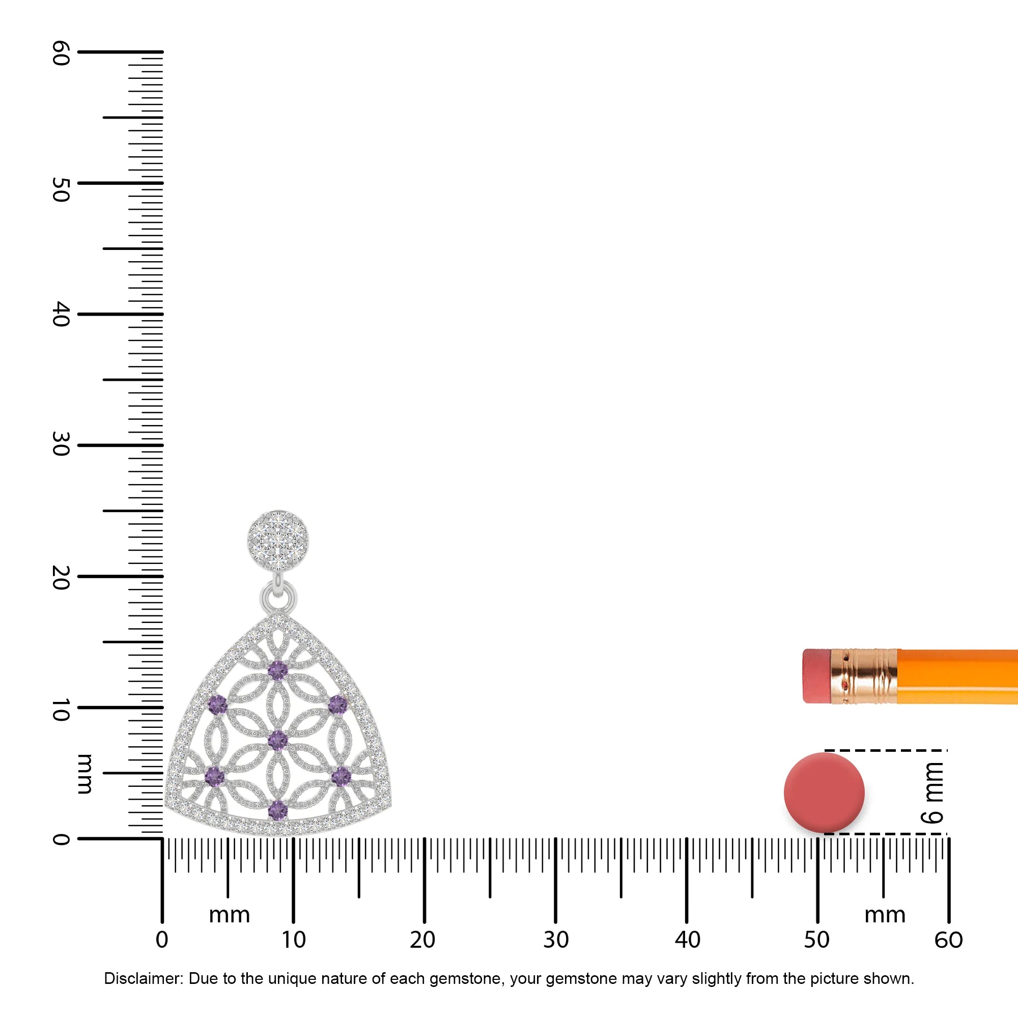 natural amethyst infinity love knot necklaces in sterling silver 