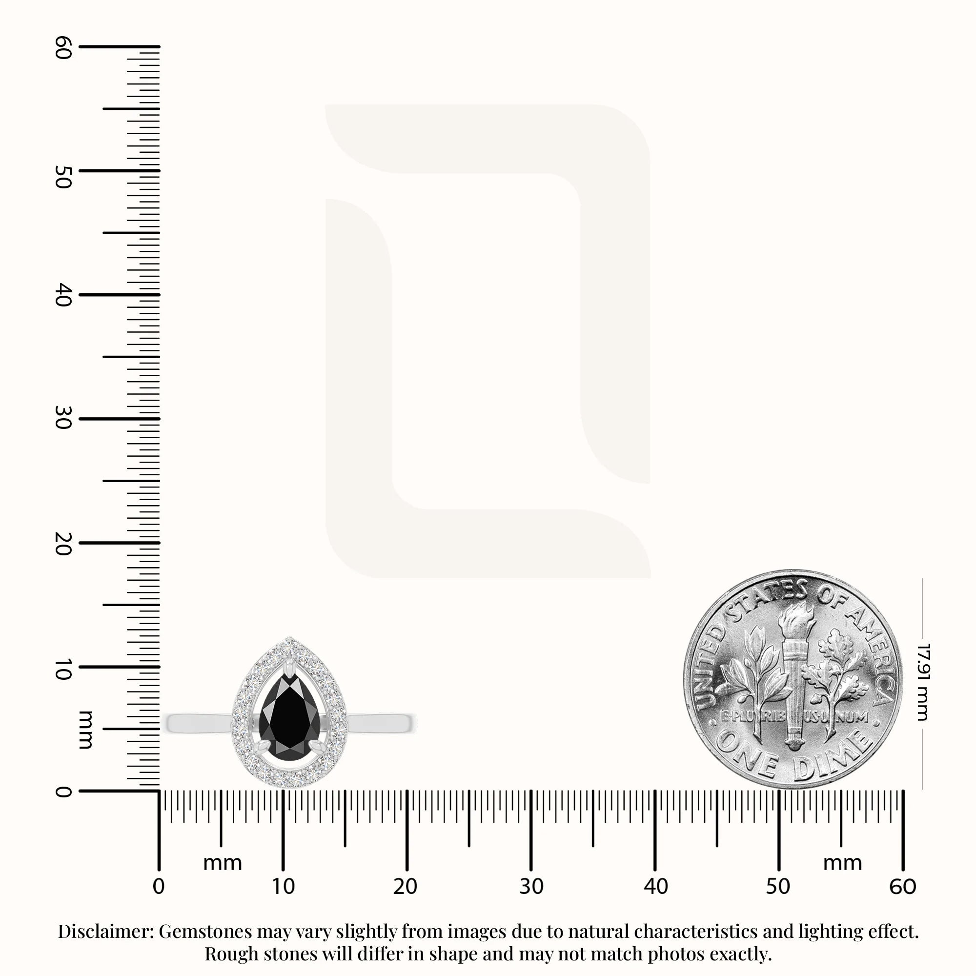 natural black onyx solitaire halo engagement rings in sterling silver 