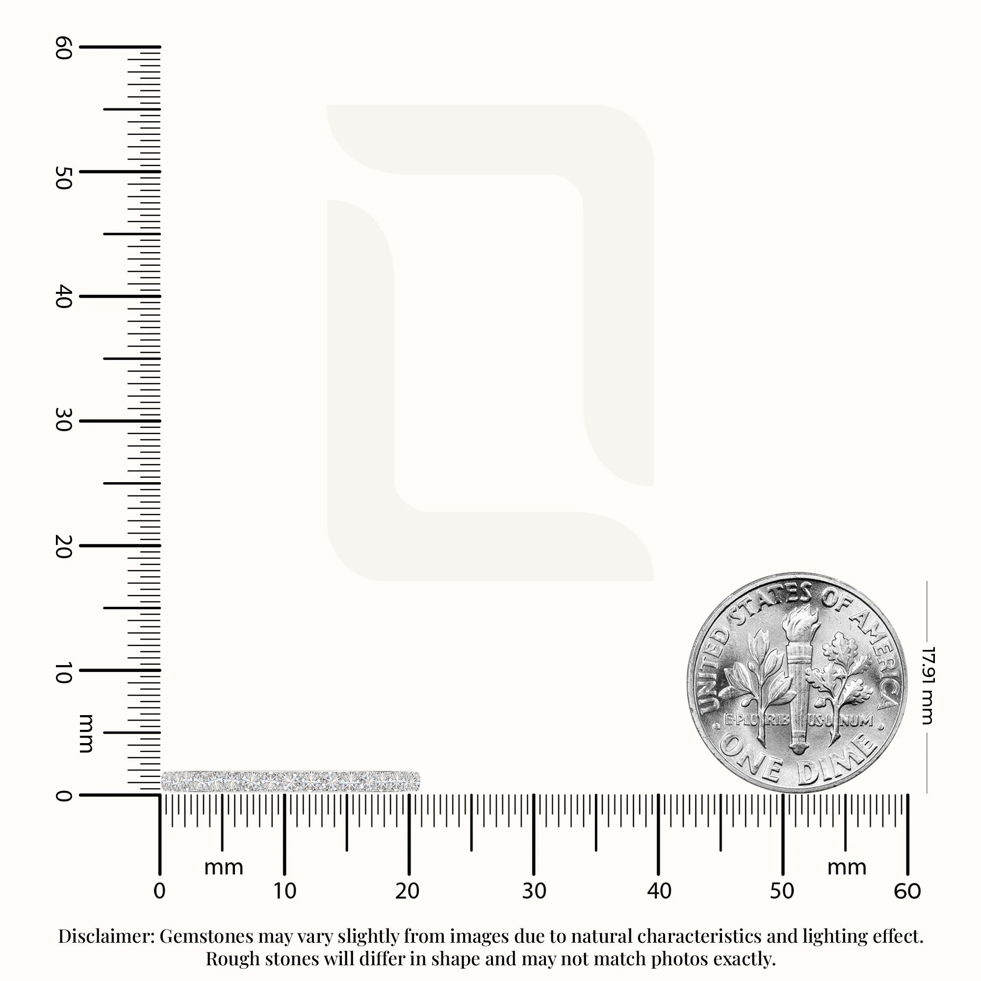 natural moissanite eternity band rings in sterling silver 
