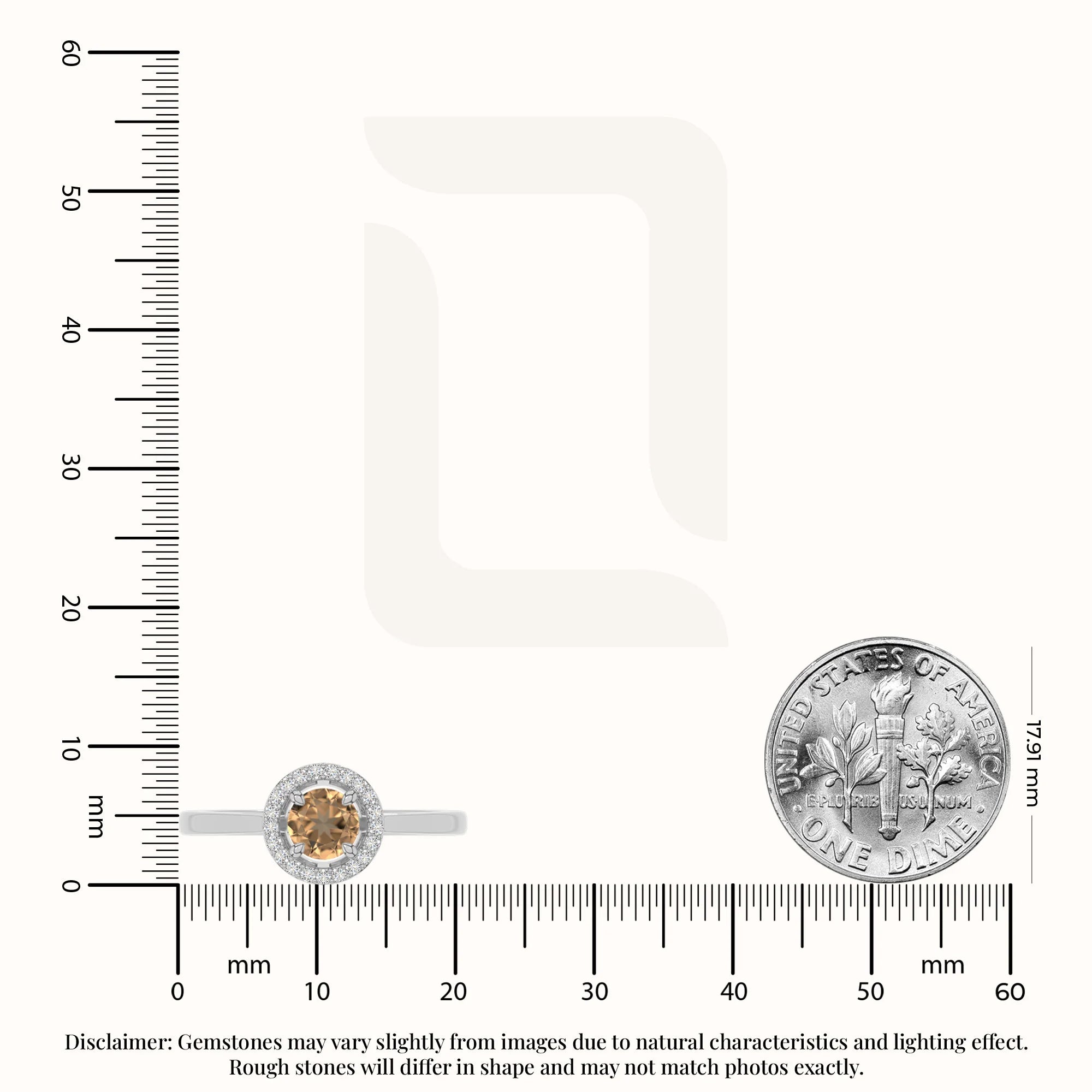 natural citrine solitaire halo engagement rings in sterling silver 