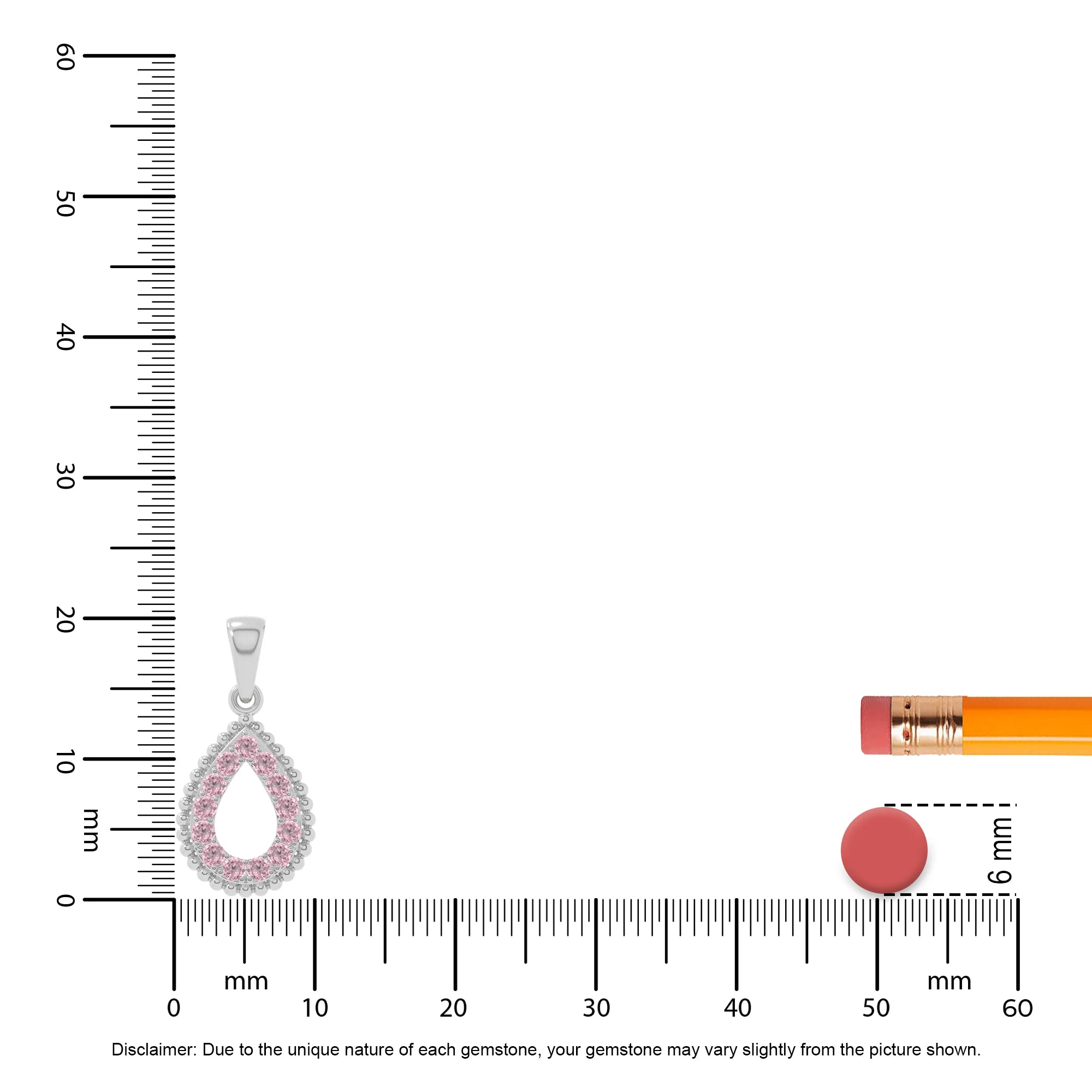 natural pink-tourmaline infinity love knot necklaces in sterling silver 