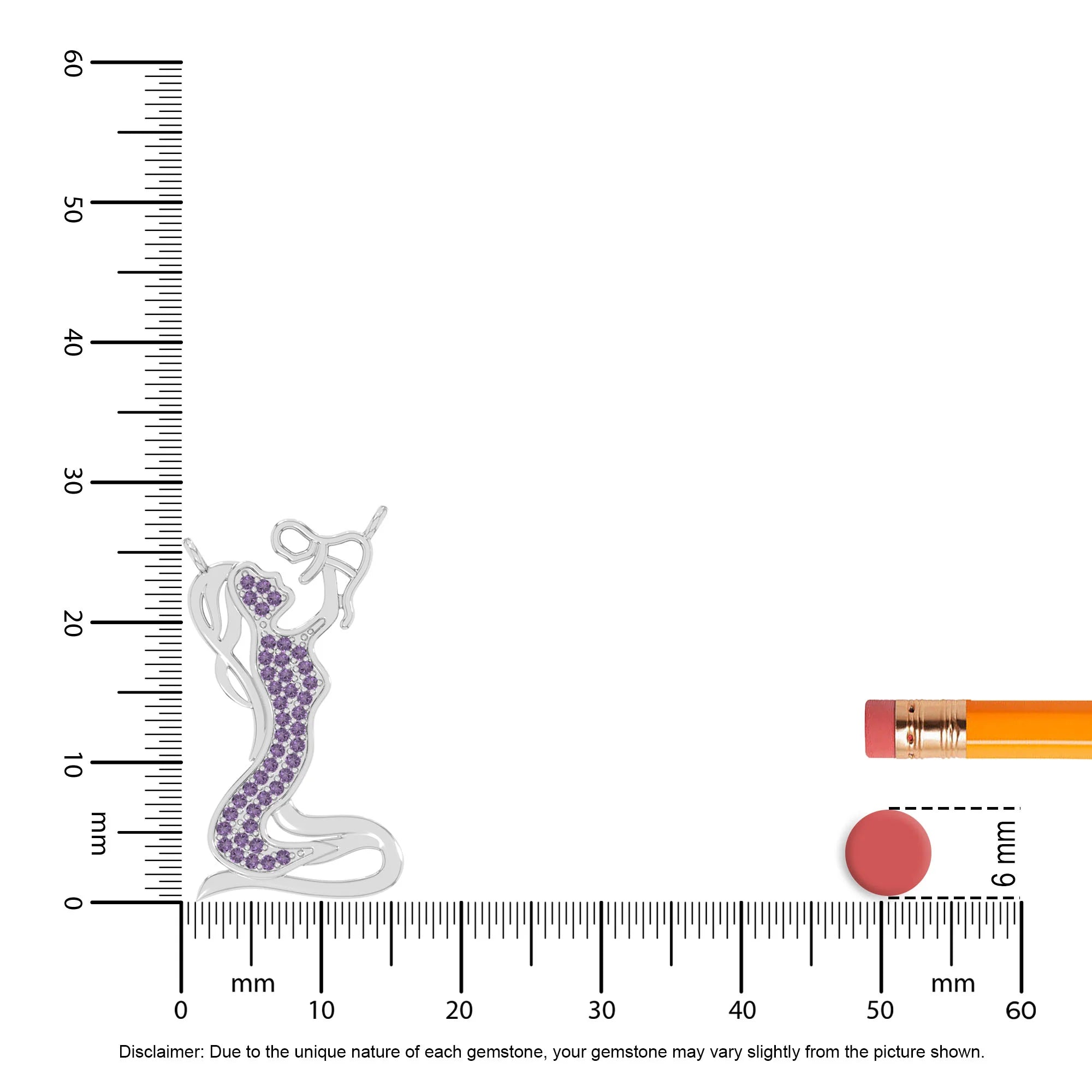 natural amethyst mother child necklaces in sterling silver 