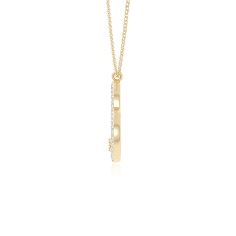 natural black-onyx heart necklaces in yellow gold vermeil 