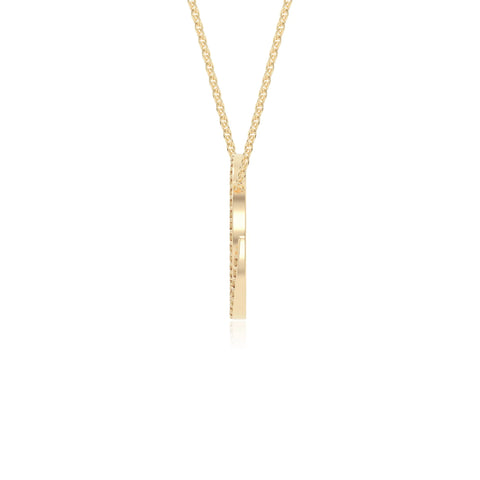 natural citrine infinity love knot necklaces in yellow gold vermeil 