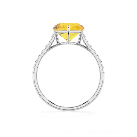 lab-grown yellow-sapphire heart half eterity solitaire engagement ring