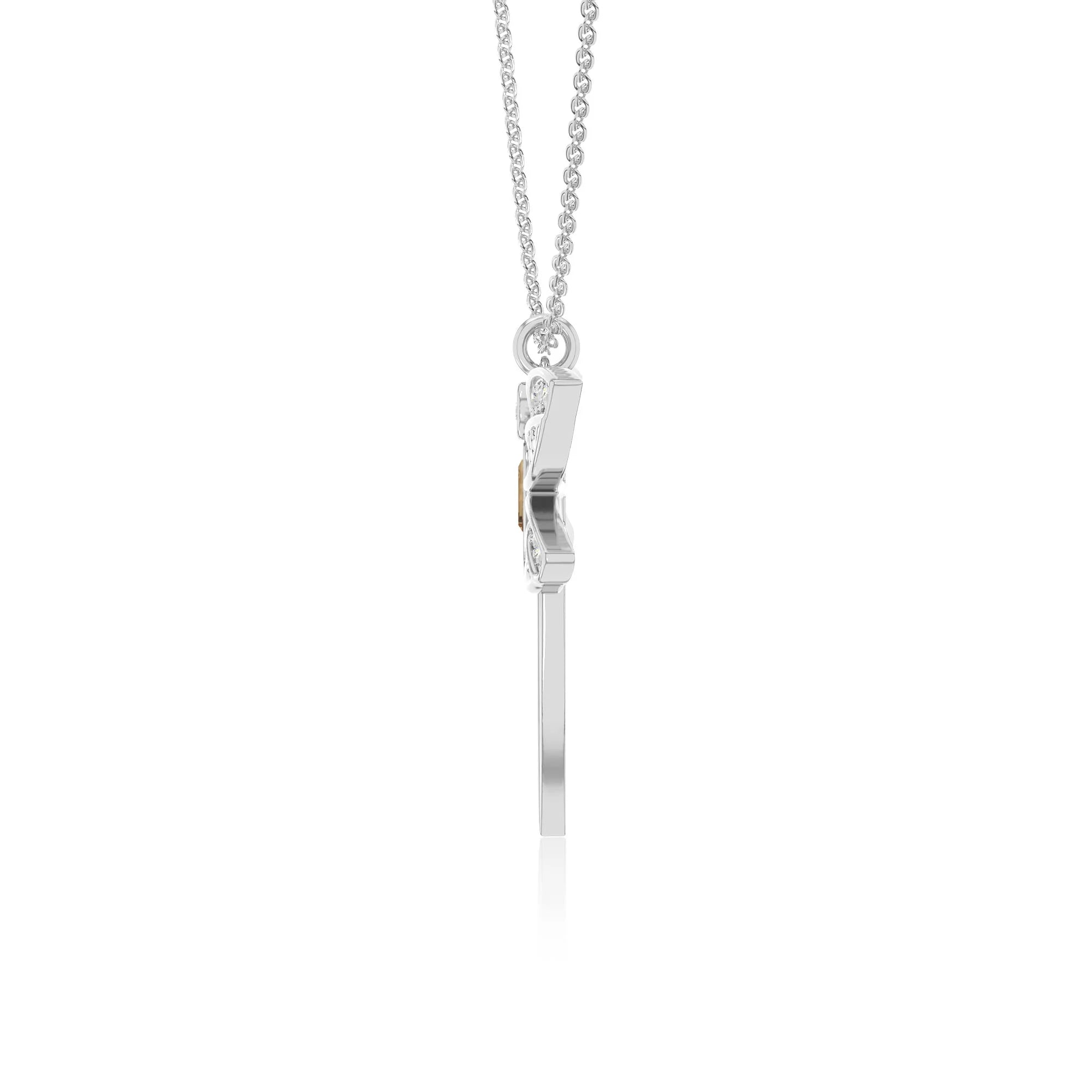 natural citrine dragonfly necklaces in sterling silver 