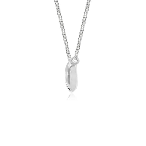 natural black-onyx infinity necklaces in sterling silver 
