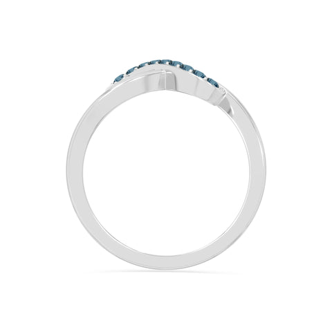 natural london blue topaz infinity promise rings in sterling silver 