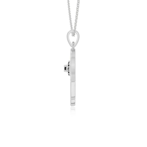 natural black-onyx evil eye hamsa hand necklaces in sterling silver 