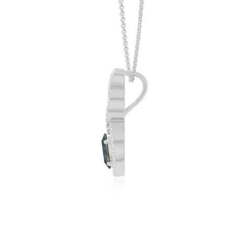 natural labradorite infinity necklaces in sterling silver 