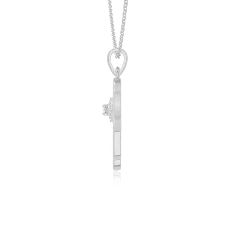 moissanite evil eye hamsa hand necklaces in sterling silver 