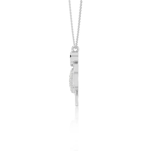 natural black-onyx turtle necklaces in sterling silver 