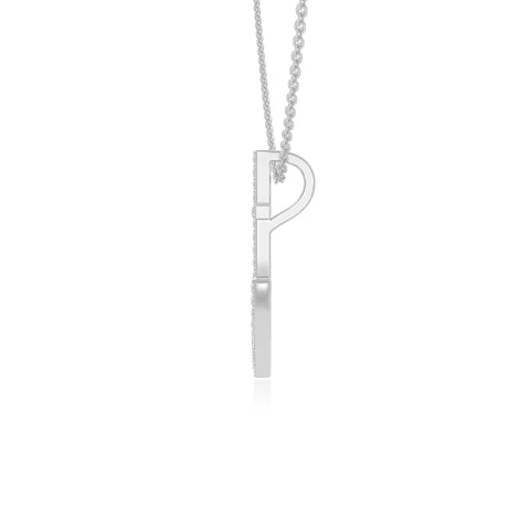 moissanite anchor necklaces in sterling silver 