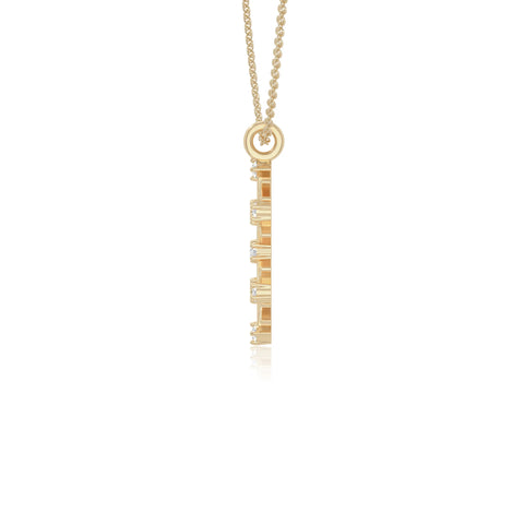 natural black-onyx infinity love knot necklaces in yellow gold vermeil 