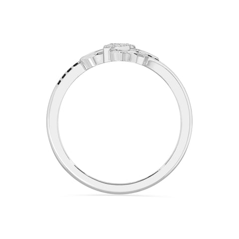 natural black onyx lotus blossom rings in sterling silver 