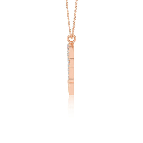 natural pink-tourmaline dolphin necklaces in sterling silver 