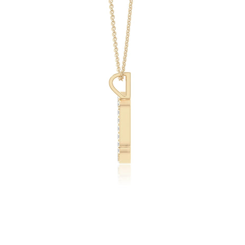 moissanite scorpio zodiac necklaces in yellow gold vermeil 