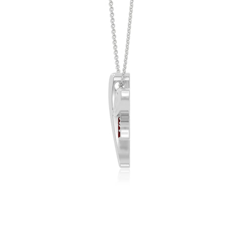 natural garnet dragonfly necklaces in sterling silver 