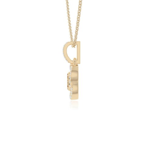 natural citrine inner power necklaces in yellow gold vermeil 