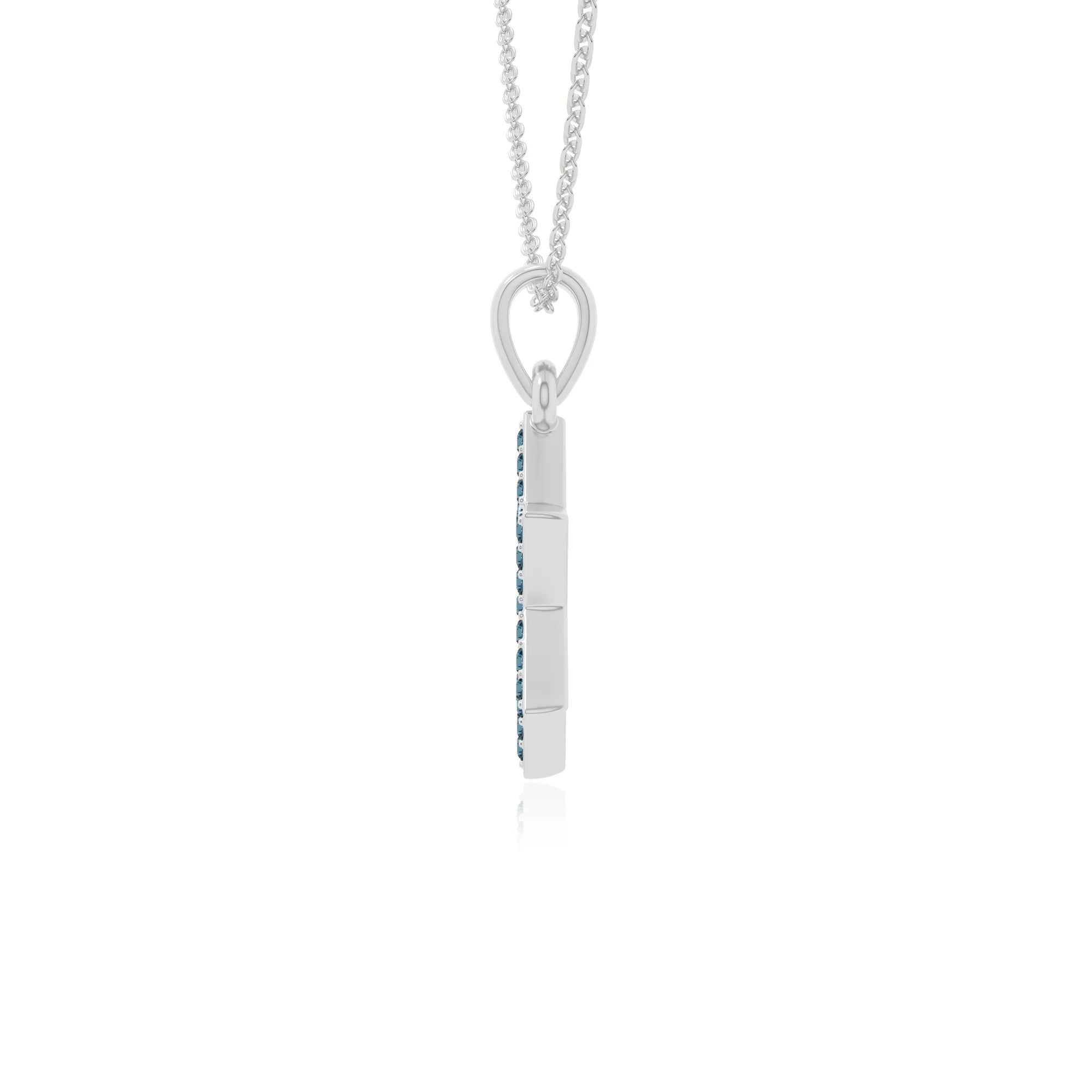natural london-blue-topaz star of david necklaces in sterling silver 