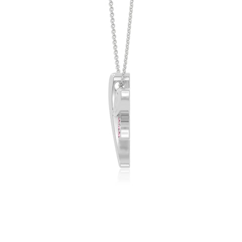 natural pink tourmaline dragonfly necklaces in sterling silver 