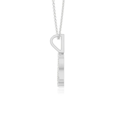 moissanite virgo zodiac necklaces in sterling silver 