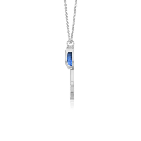 natural labradorite tulip necklaces in sterling silver 