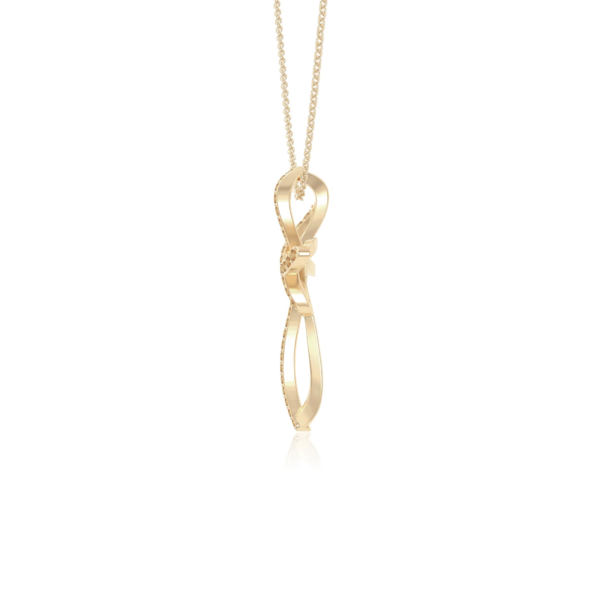 natural citrine infinity cross necklaces in yellow gold vermeil 