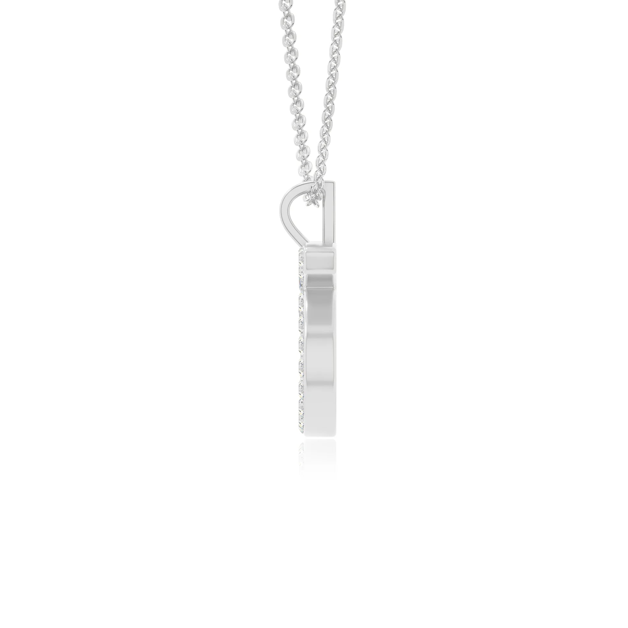 moissanite taurus zodiac necklaces in sterling silver 