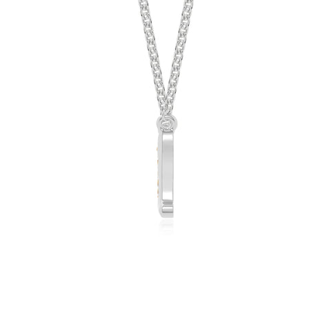 natural citrine mom heart necklaces in sterling silver 