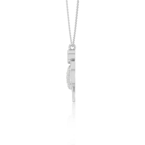 moissanite turtle necklaces in sterling silver 