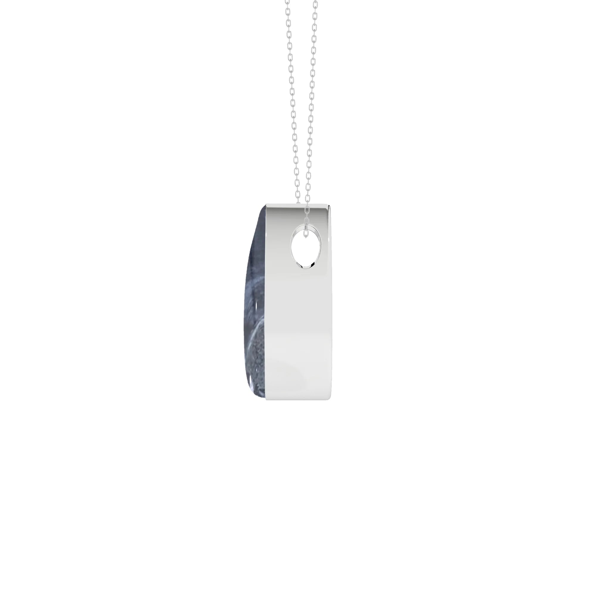 natural pietersite pear shape pendant necklace