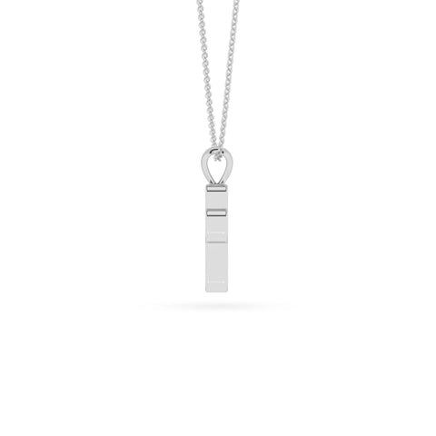 natural blue-turquoise cross shape pendant necklace