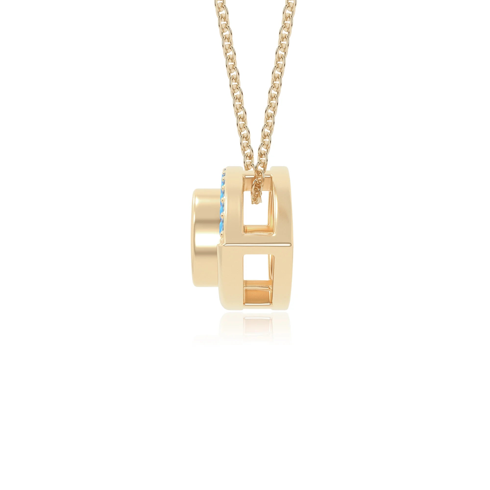 natural labradorite evil eye necklaces in yellow gold vermeil 