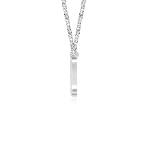 natural black-onyx mom heart necklaces in sterling silver 