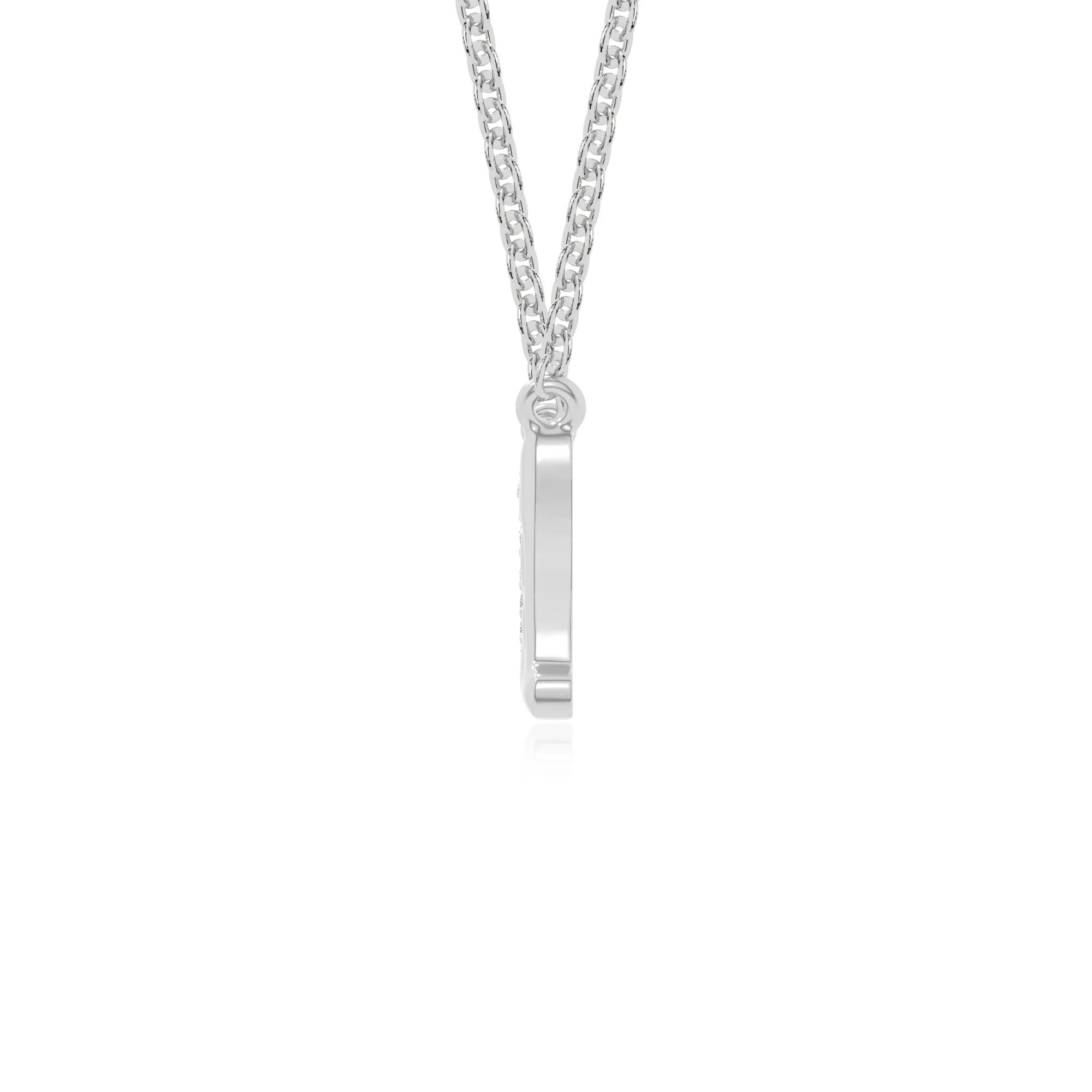 moissanite mom heart necklaces in sterling silver 