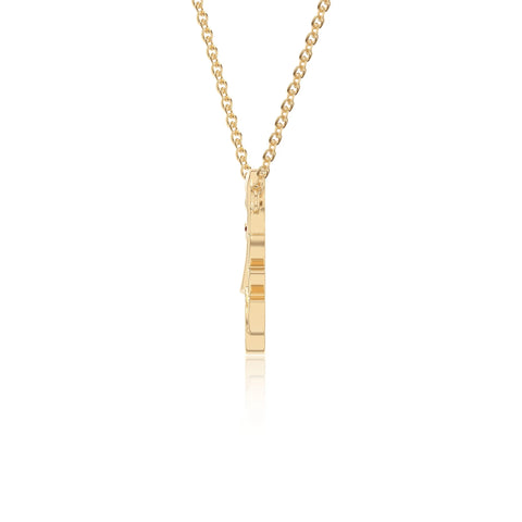 natural garnet mother child swan necklaces in yellow gold vermeil 
